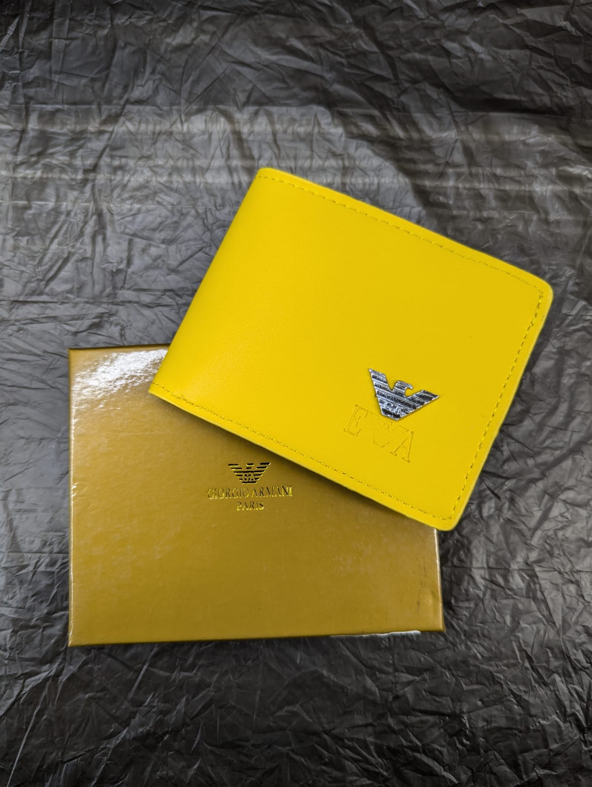 Giorgio Armani WALLET YELLOW