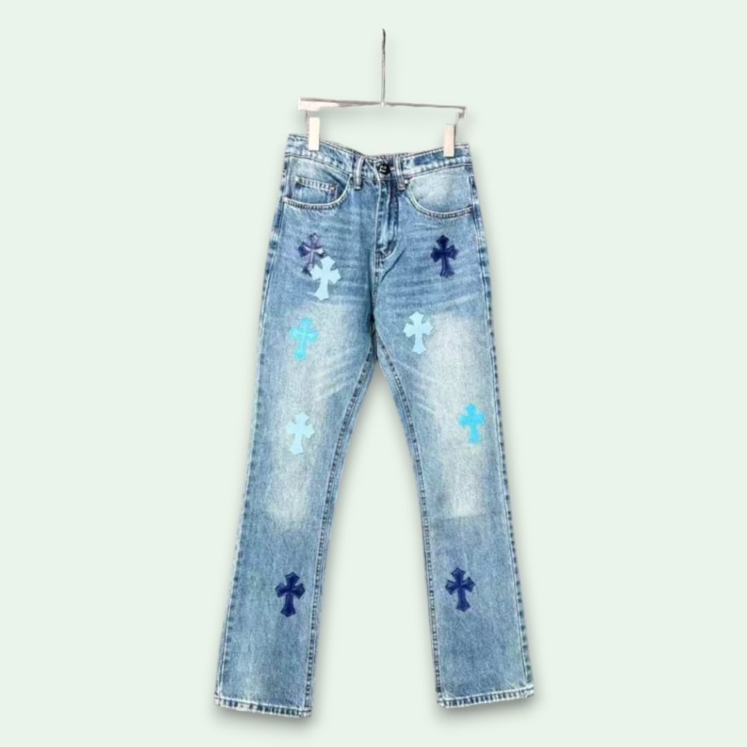 Chrome Hearts CROSS PATCH DENIM