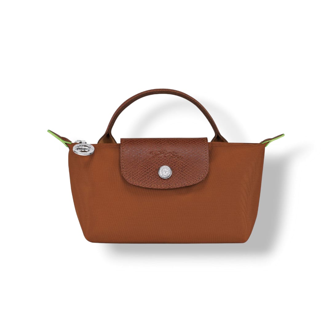 Le Pliage Leather Flap Pouch