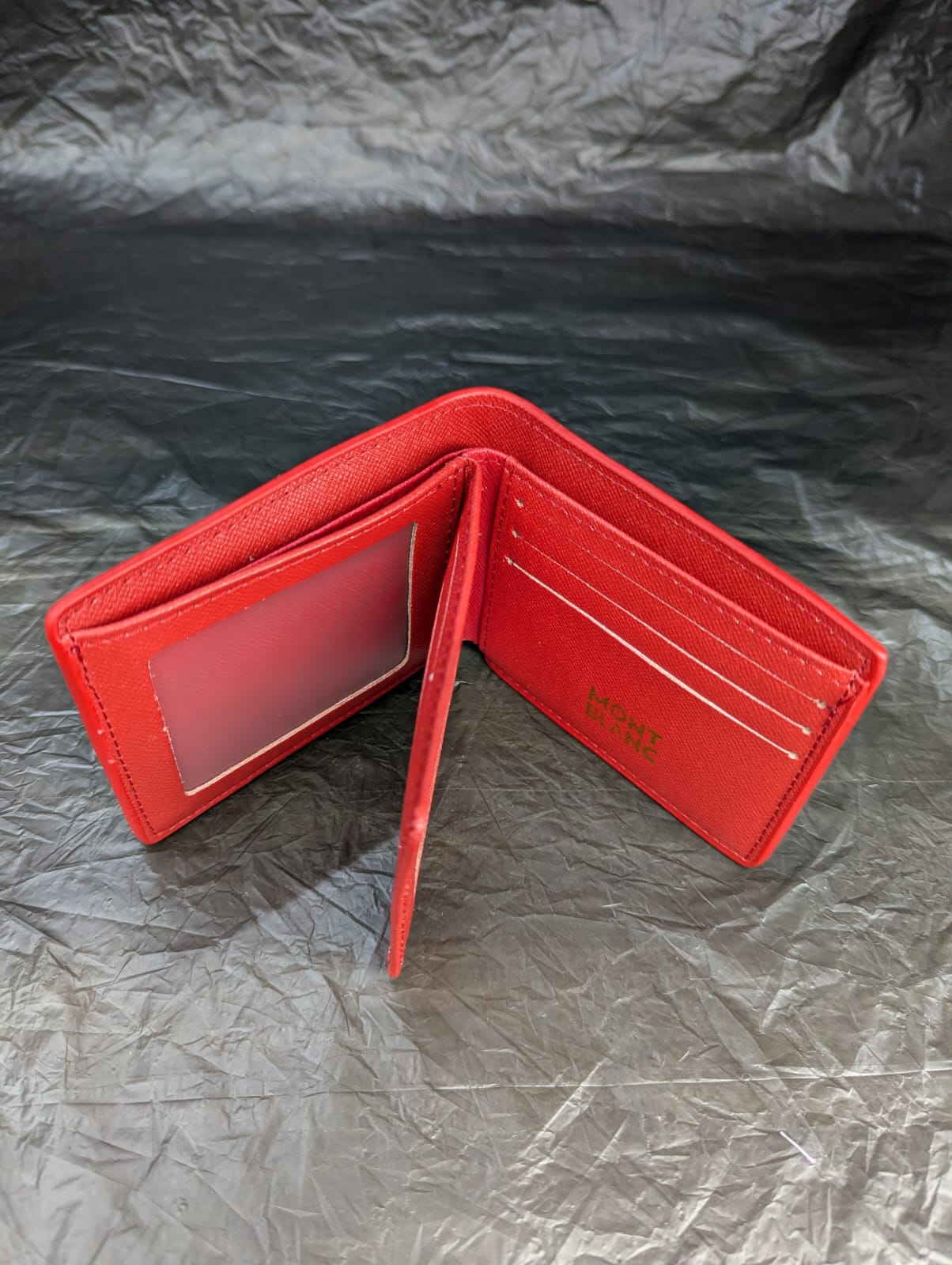 MONT BLANC WALLET RED