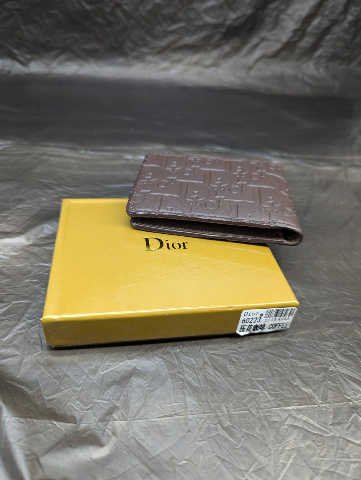 DIOR WALLET COFFEE