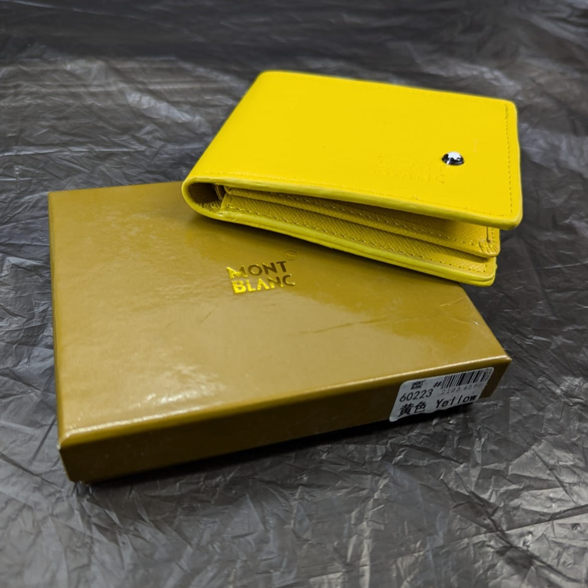 MONT BLANC WALLET YELLOW
