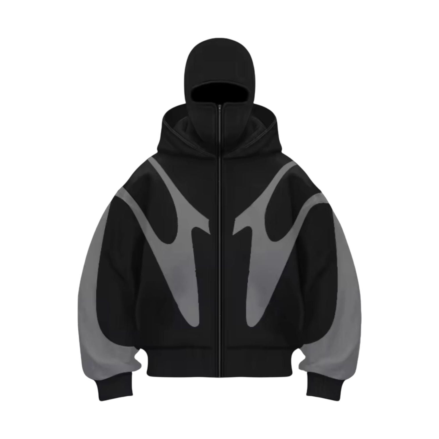Beeden B LOGO BALACLAVA ZIP UP TOPS BEEDEN B LOGO BALACLAVA ZIP UP