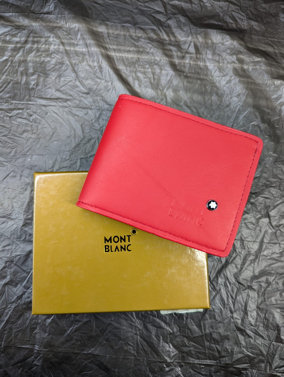 MONT BLANC WALLET RED