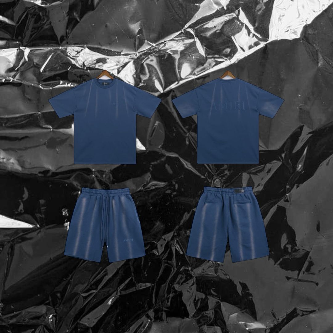 Amiri shirt and shorts set