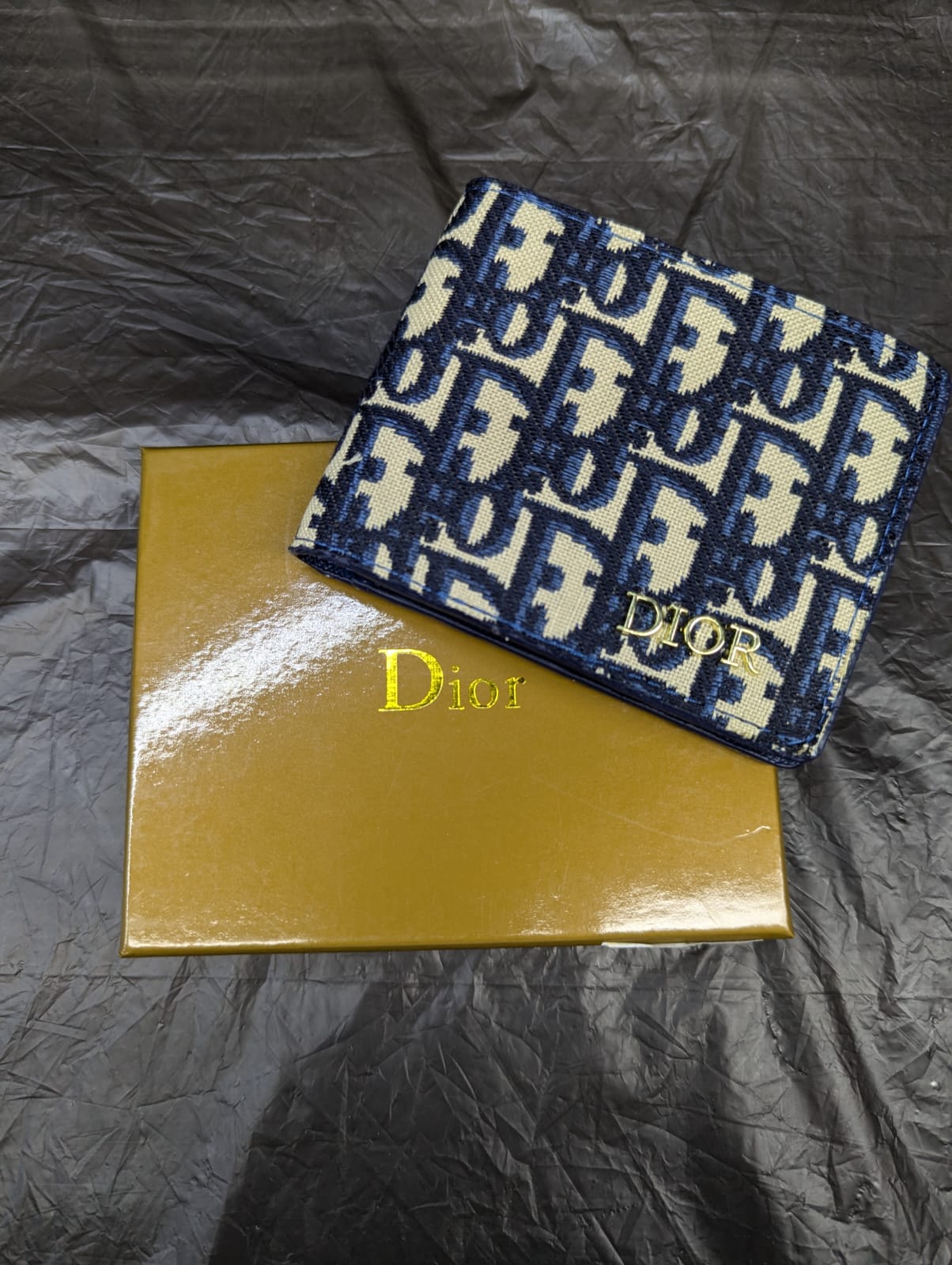 DIOR WALLET ROYALBLUE