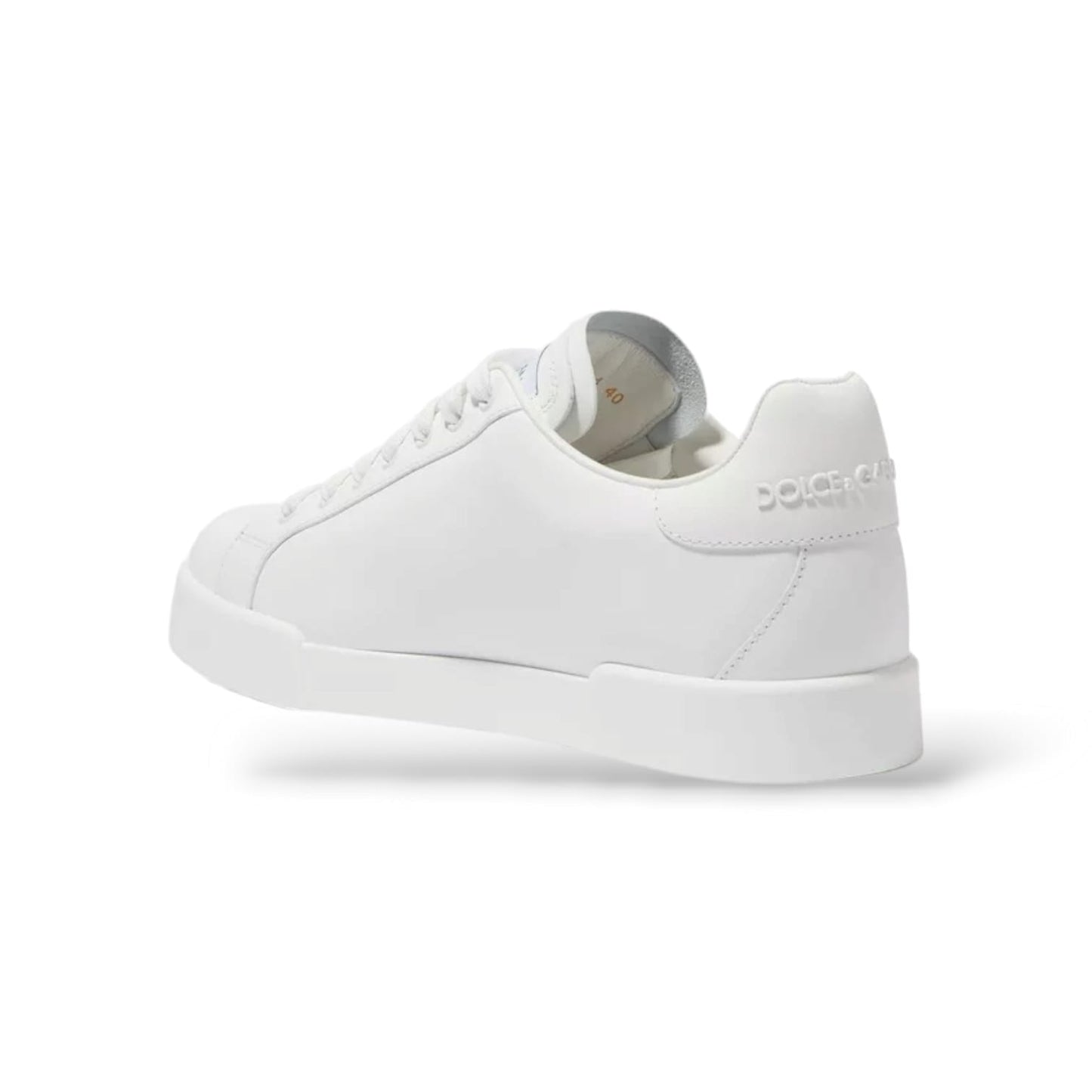 DOLCE & GABBANA - Portofino Leather Sneakers