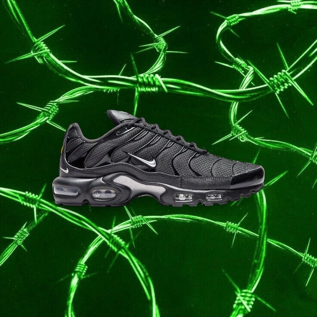 Nike Air Max Plus 'Black Metallic Silver' – fashioncage