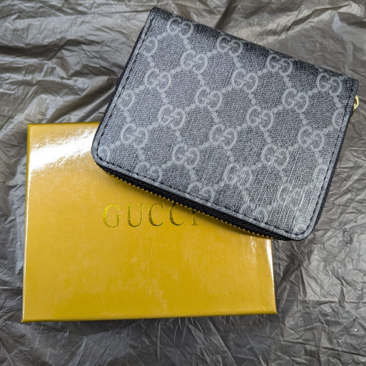 GUCCI Zippy Coin Purse BLACK