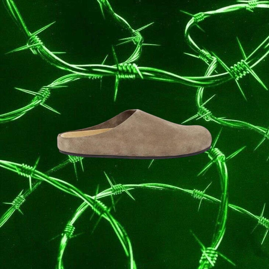 birkenstock the row grey green