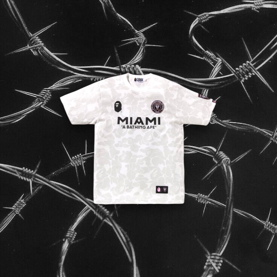 BAPE x Inter Miami CF Camo Tee