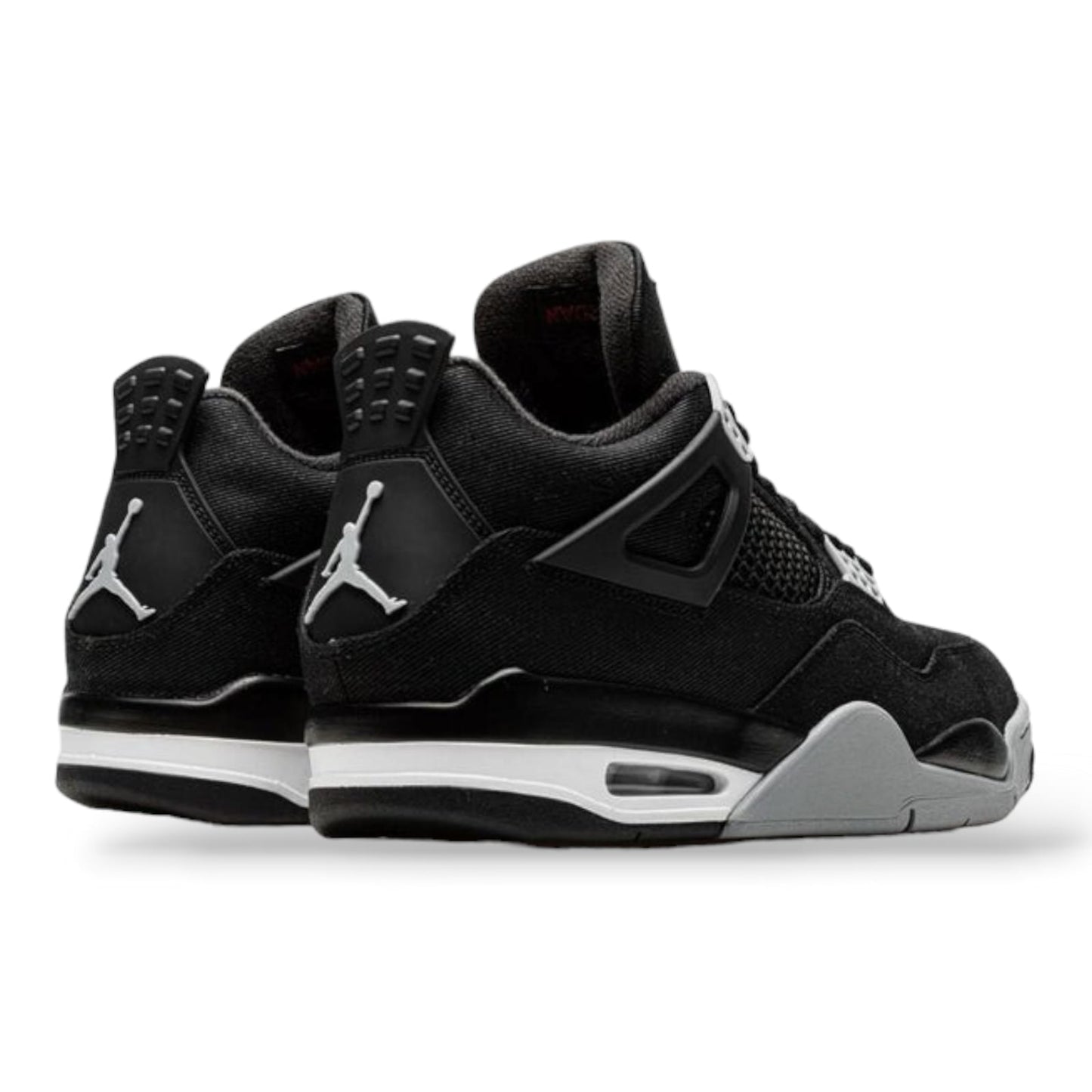 Jordan 4 black canvas