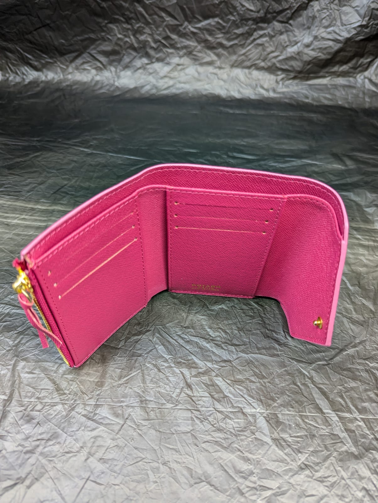 GOYARD Card Holder PLUM RED