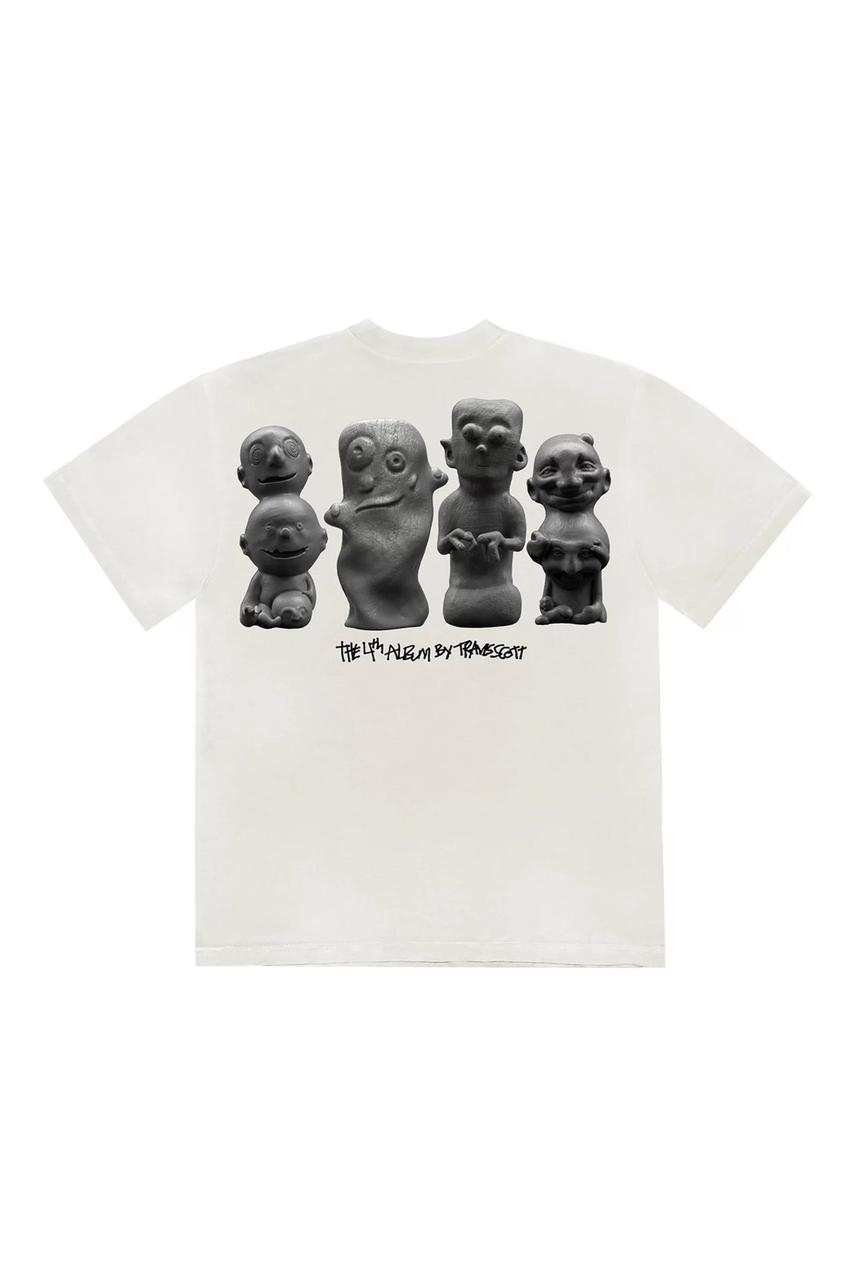 Travis Scott Utopia B1 Tee White