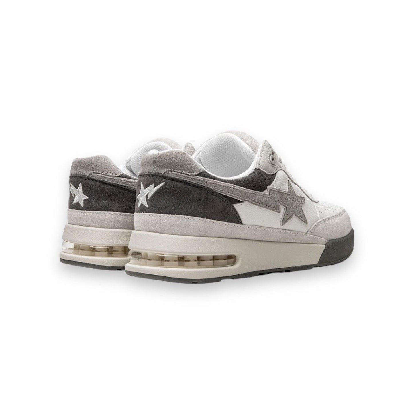 bape roud sta gray white