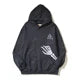 Skeleton Finger Embroidery Hoodies