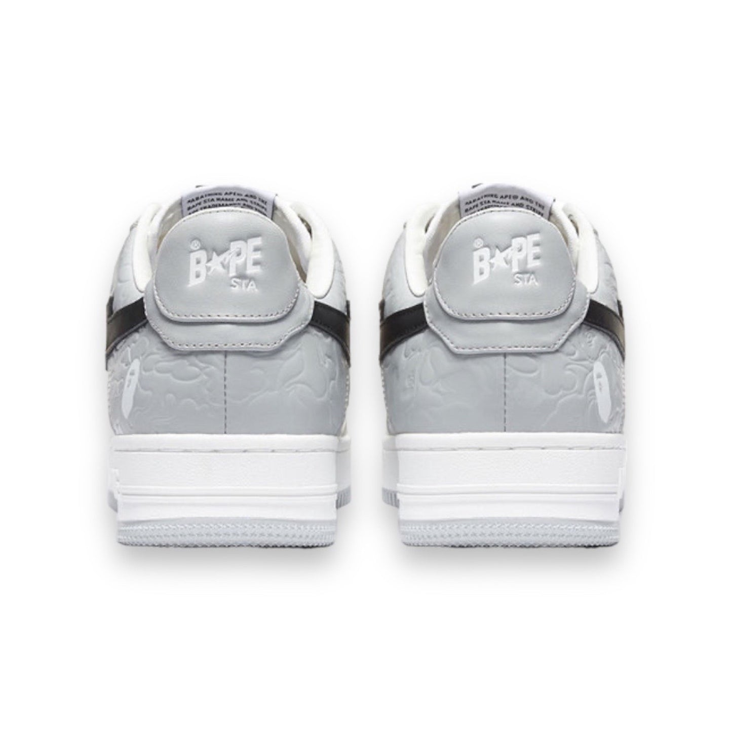 bapestas gray black