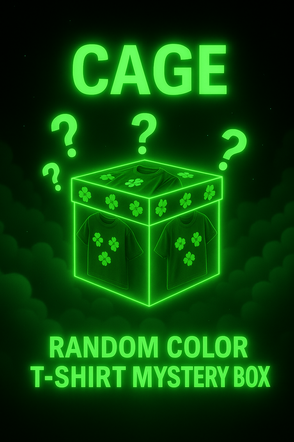 CAGE MYSTERY BOX denim tears T-shirts