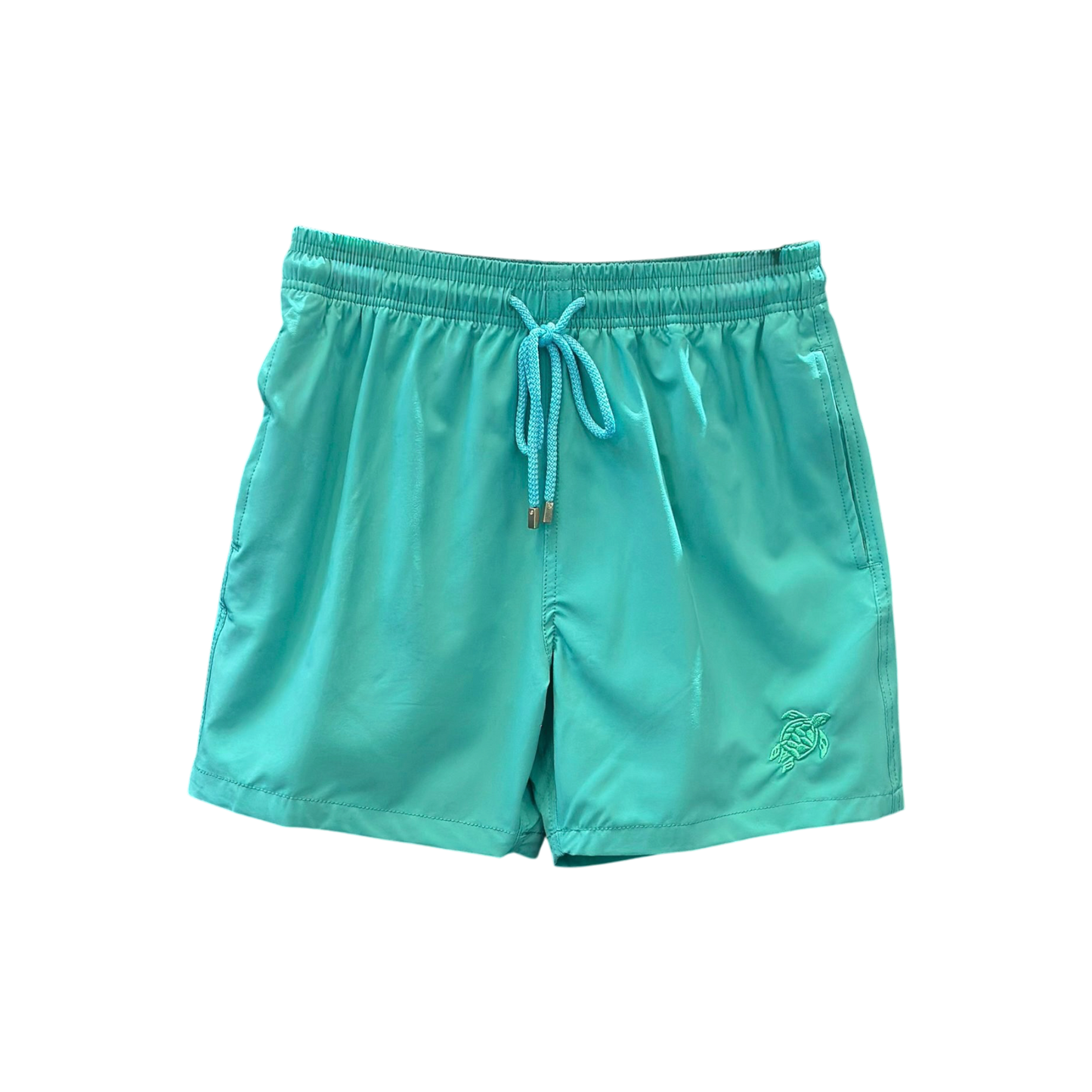 Vilebrequin Ronde Des Tortues Maxi Water Swim Shorts Green