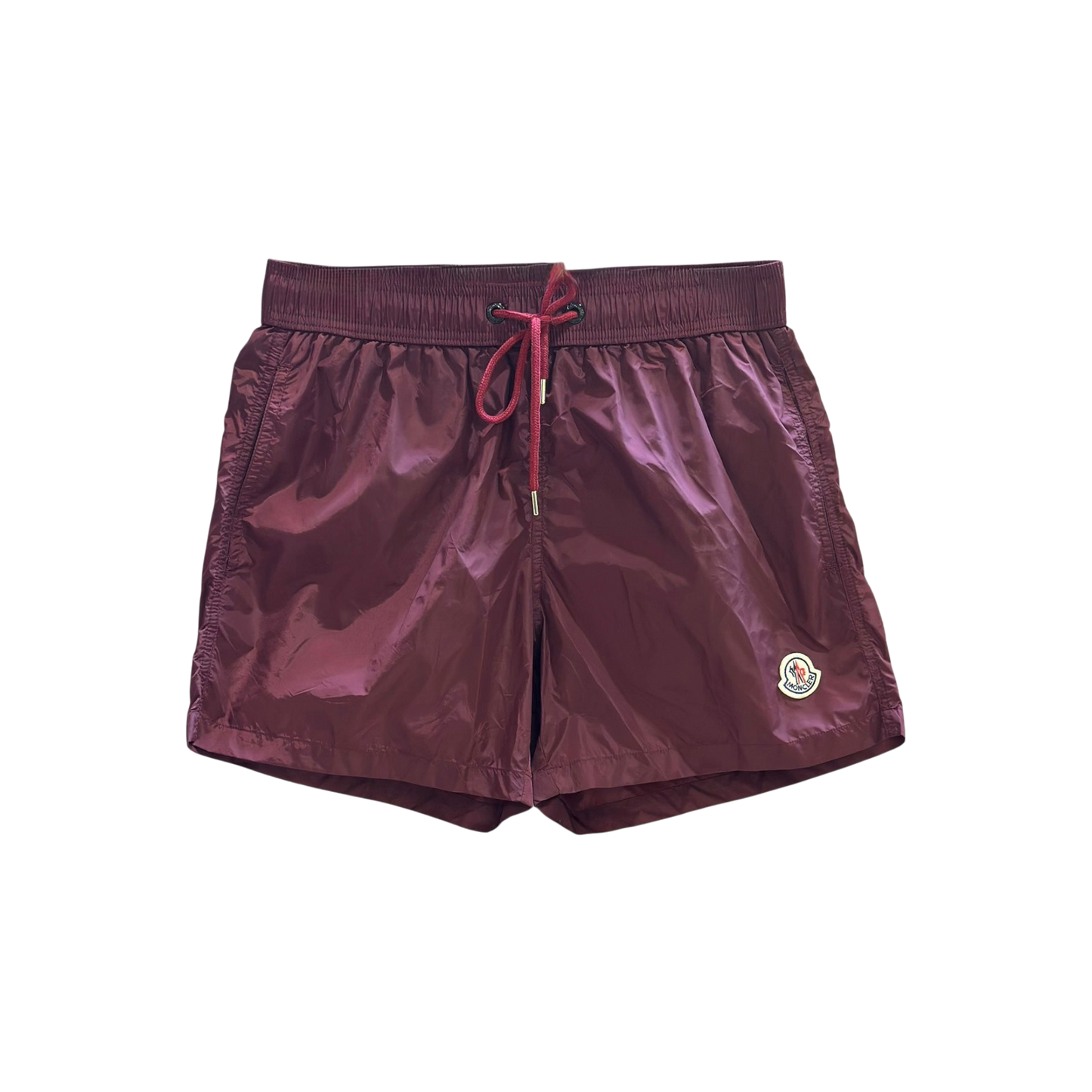 Moncler drawstring-waist Swim Shorts | Red