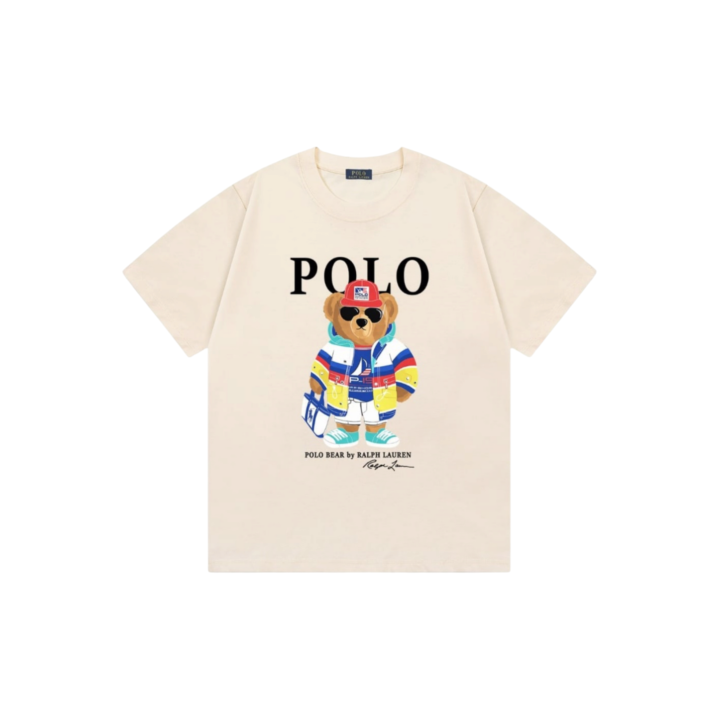 POLO RALPH LAUREN Bear cotton T-shirt