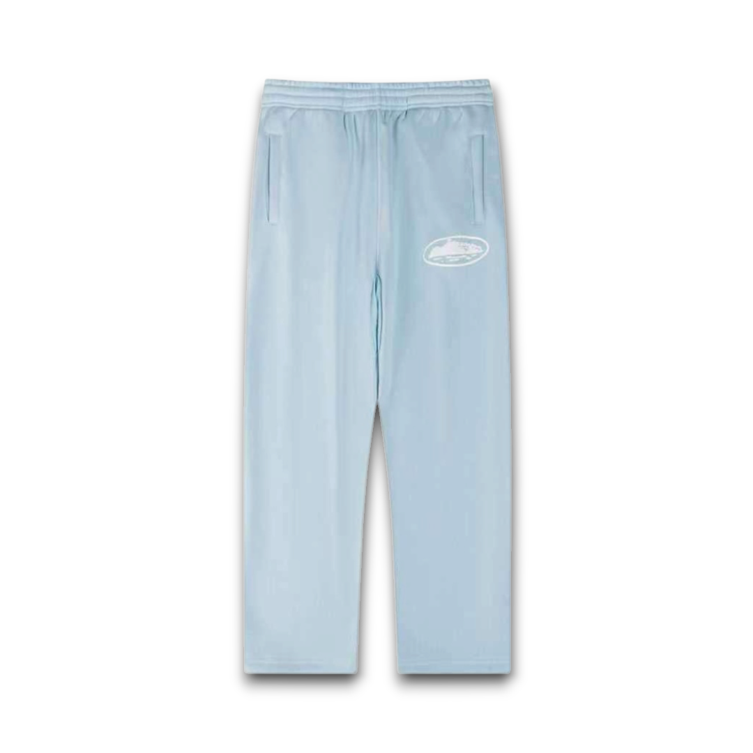 Corteiz Island Puff Print Open Hem Sweatpant