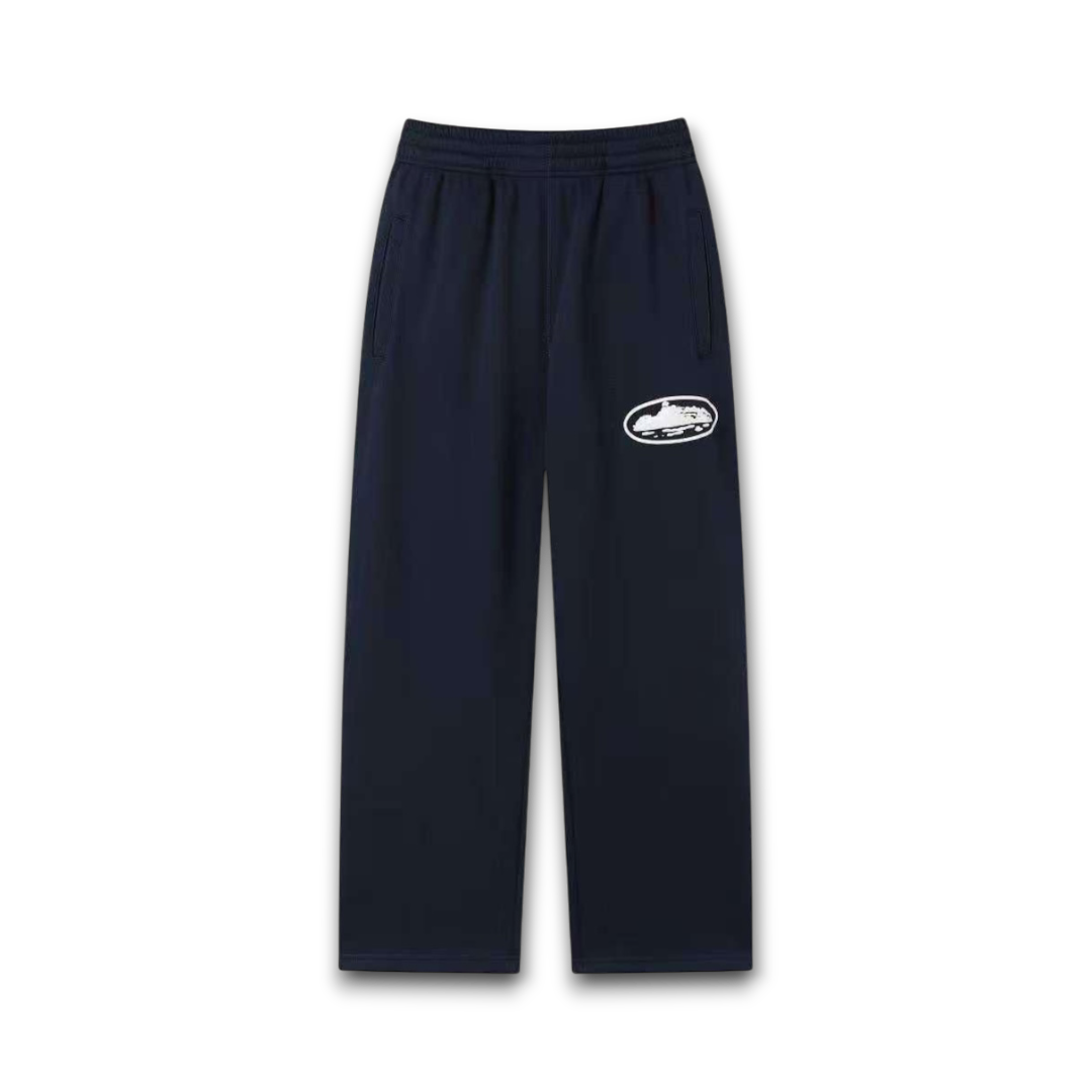 Corteiz Island Puff Print Open Hem Sweatpant