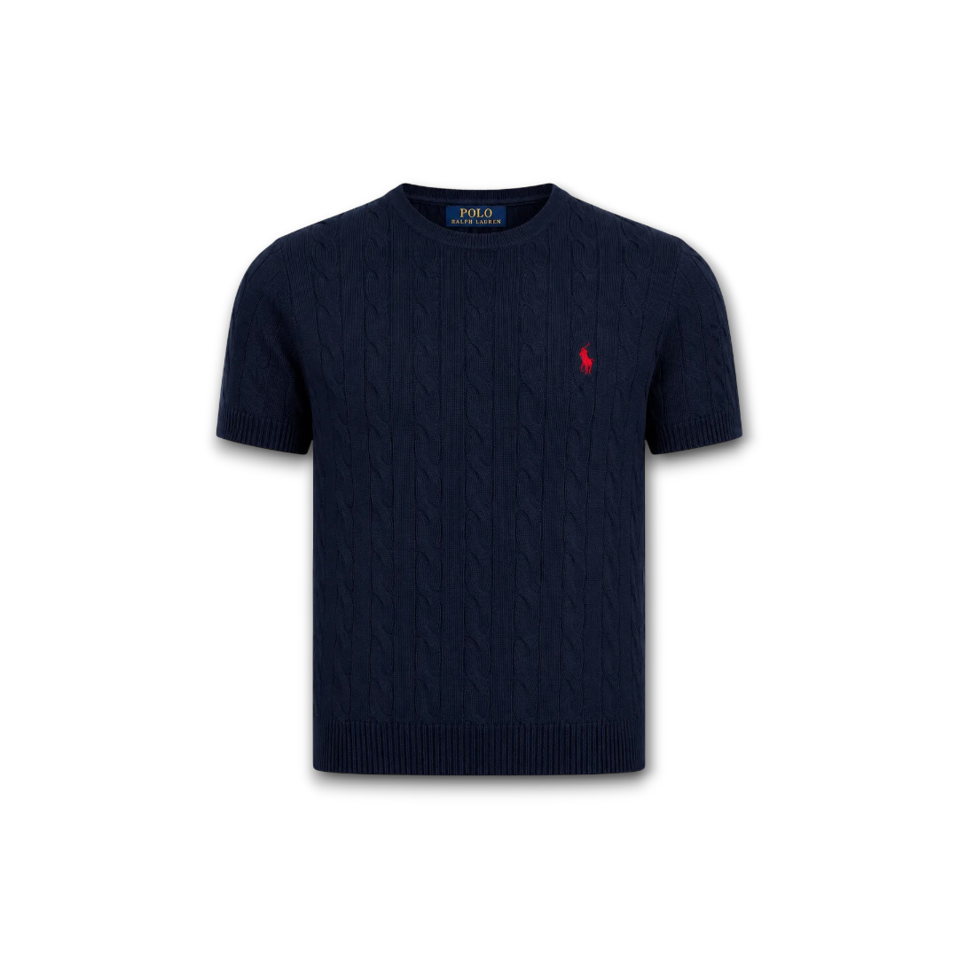 Polo Ralph Lauren Cable-Knit Cotton Shirt
