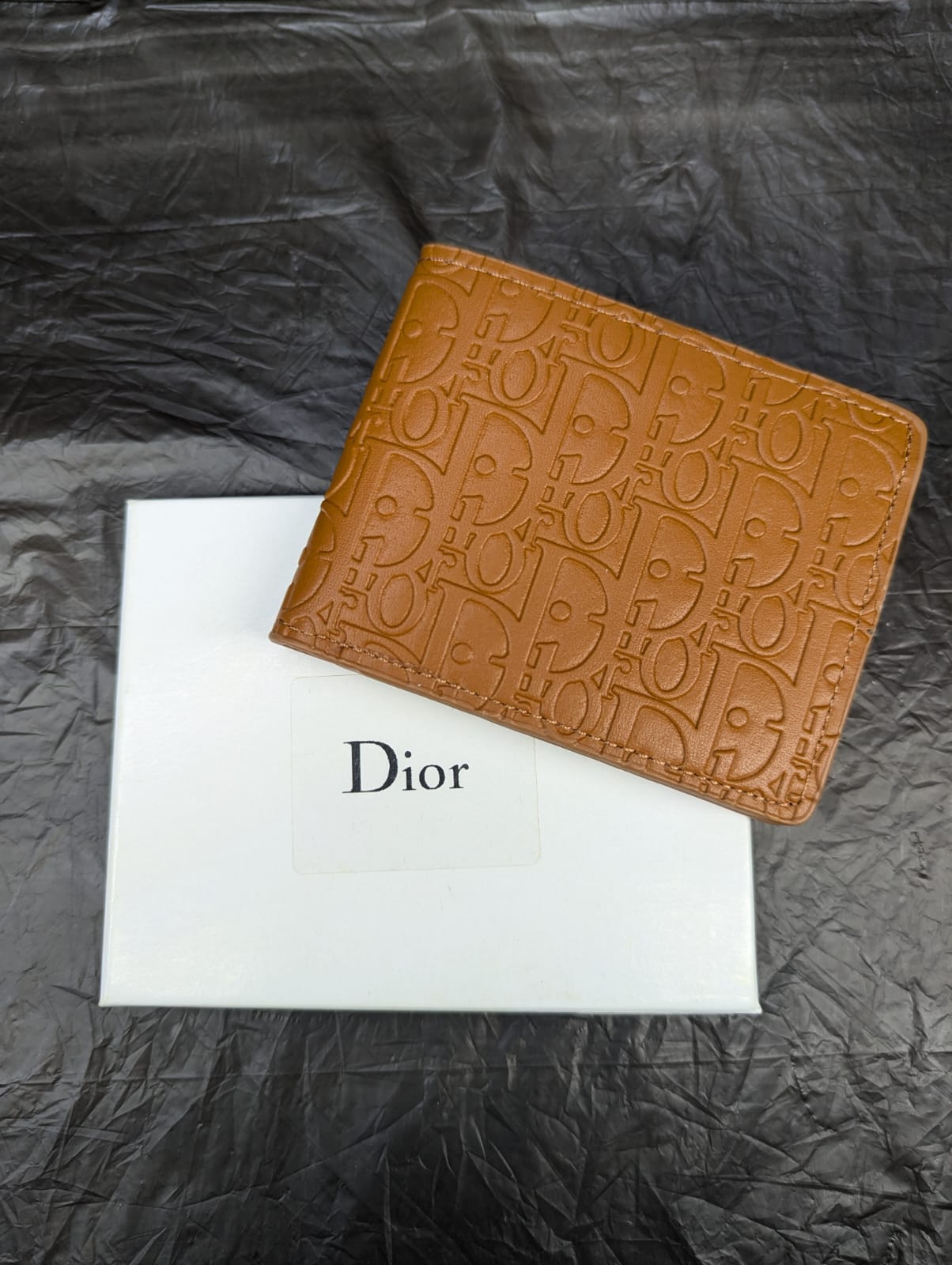DIOR WALLET BROWN