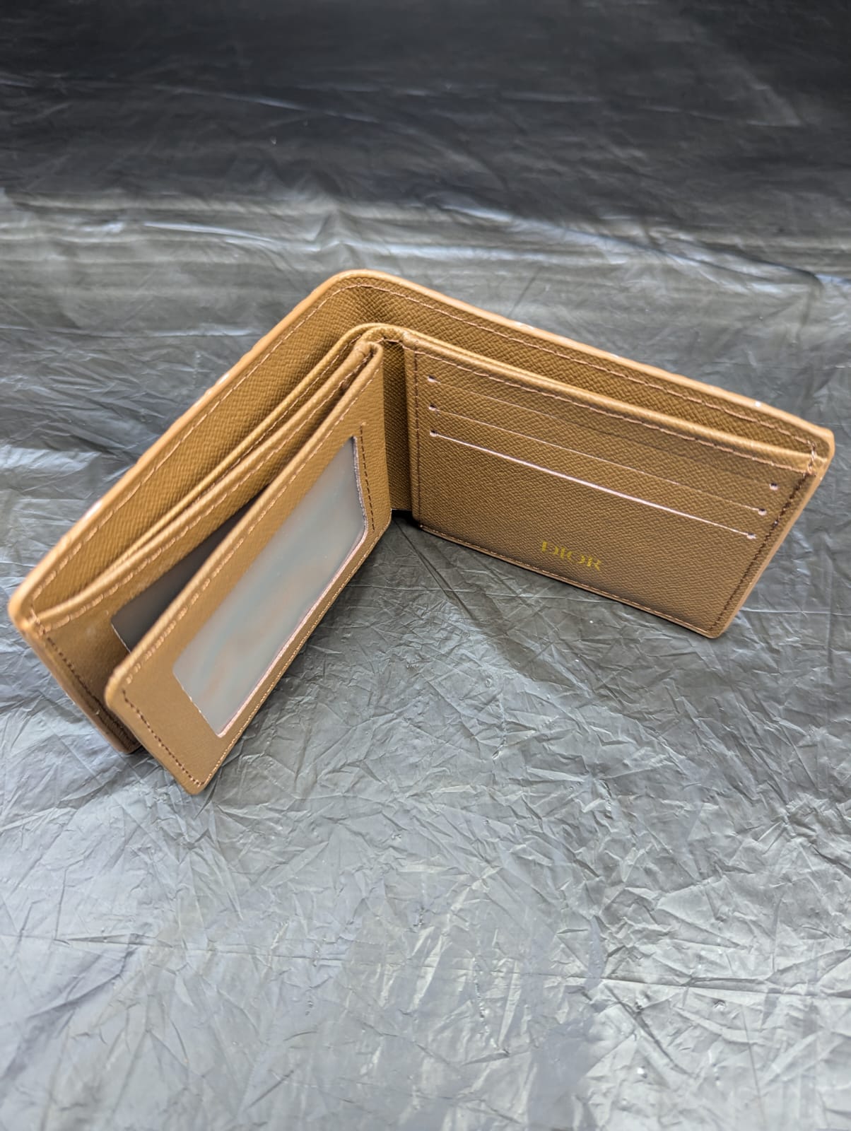 DIOR WALLET BROWN