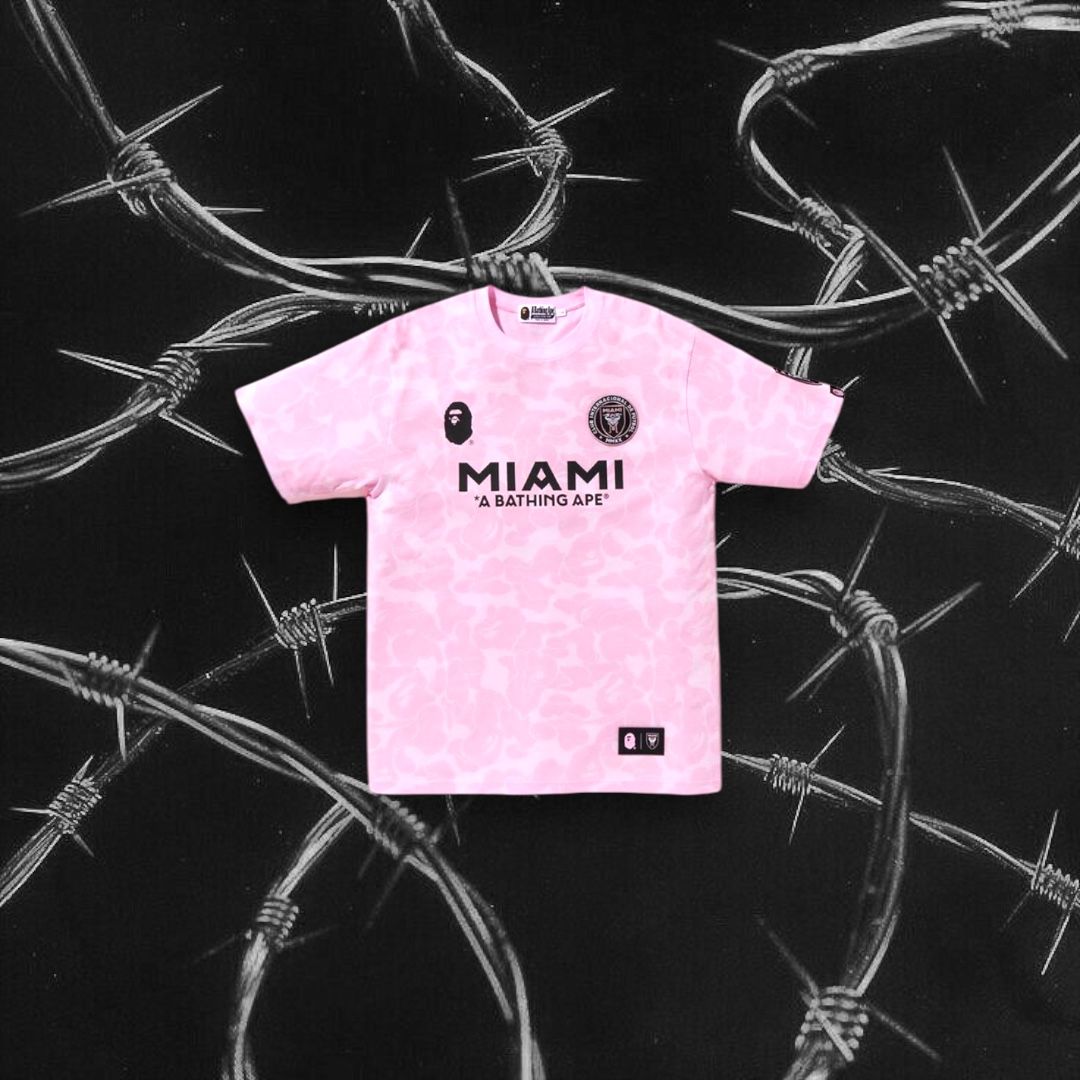 BAPE x Inter Miami CF Camo Tee