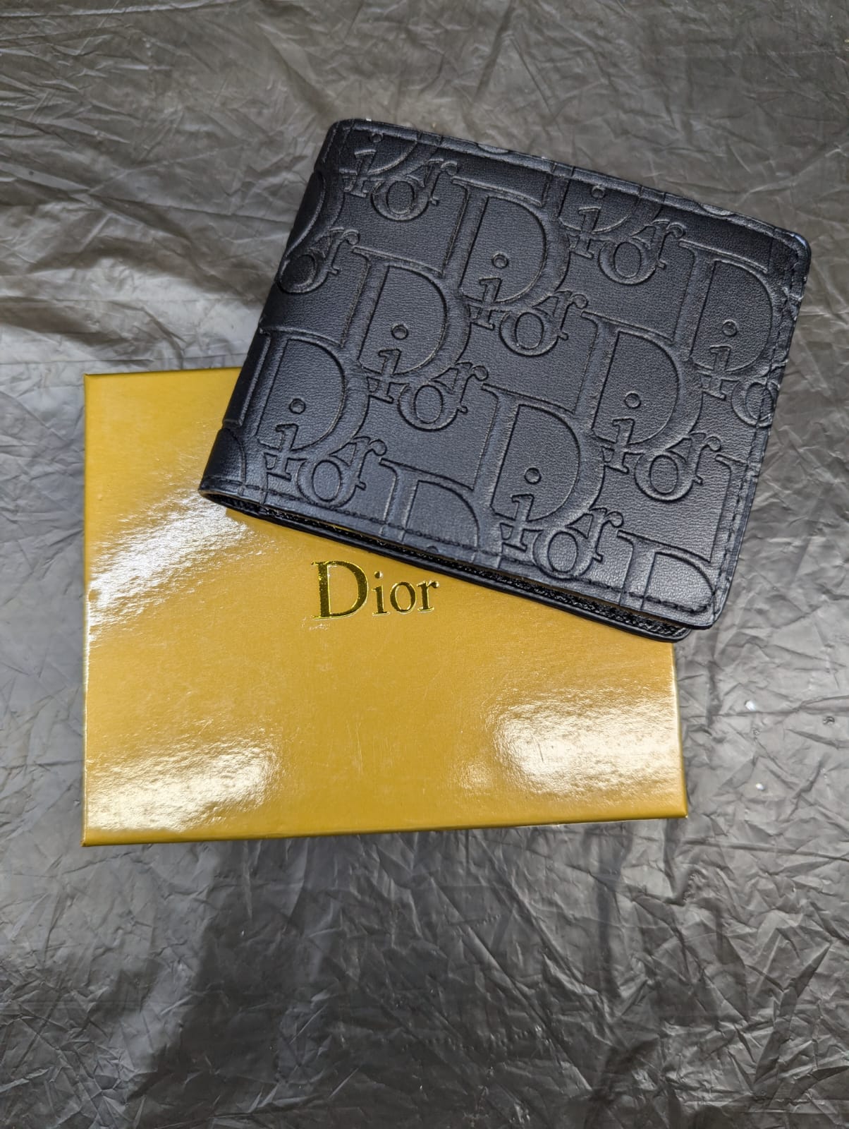 DIOR WALLET BLACK