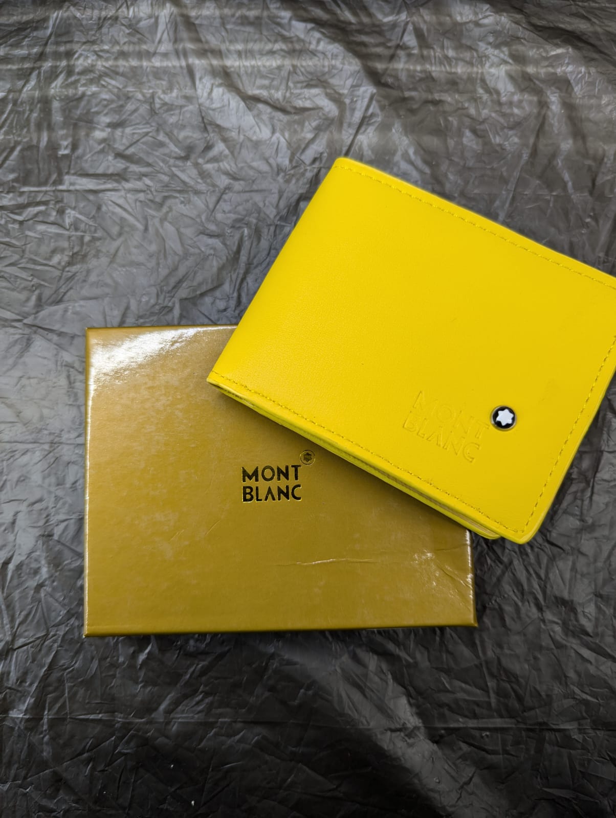 MONT BLANC WALLET YELLOW