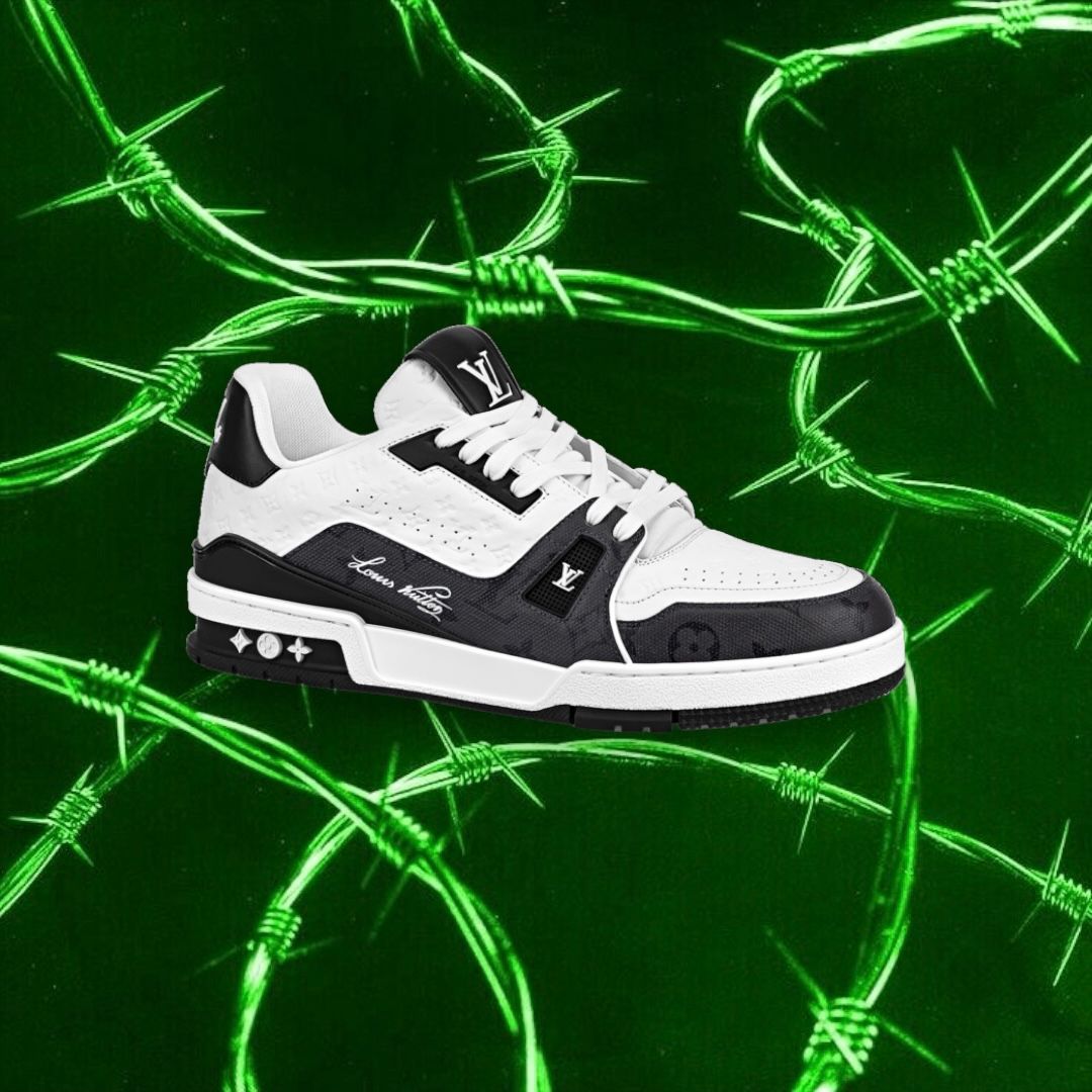 Louis Vuitton LV Trainer #54 black white