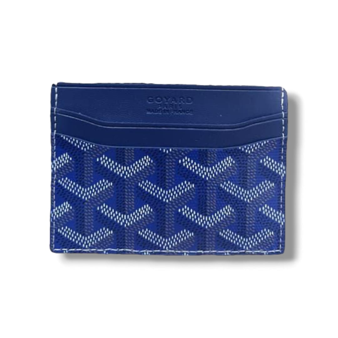 Goyard Card Holder Blue