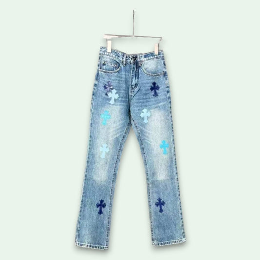 Chrome Hearts CROSS PATCH DENIM
