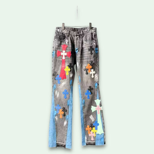 Chrome Hearts CROSS PATCH DENIM