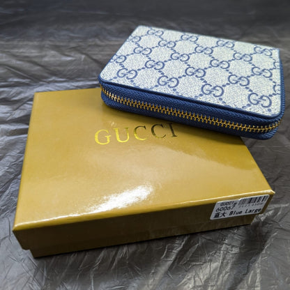 GUCCI Zippy Coin Purse BLUE