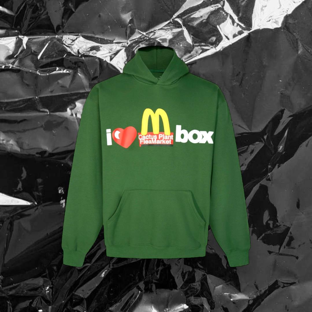 Cactus Plant Flea Market x Mcdonalds We Love 2 C U Hoodie