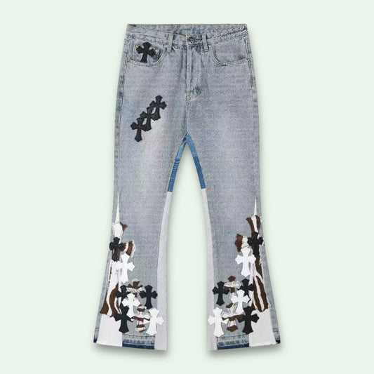 Chrome Hearts CROSS PATCH DENIM