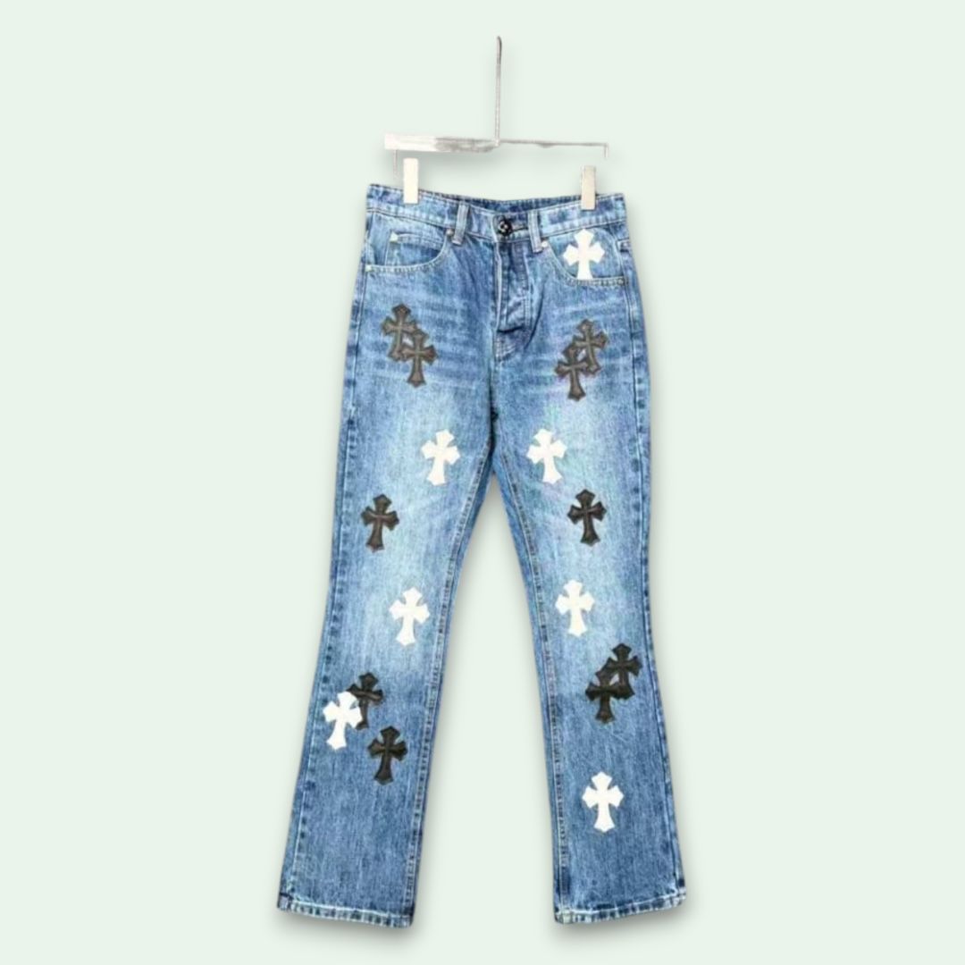 Chrome Hearts CROSS PATCH DENIM