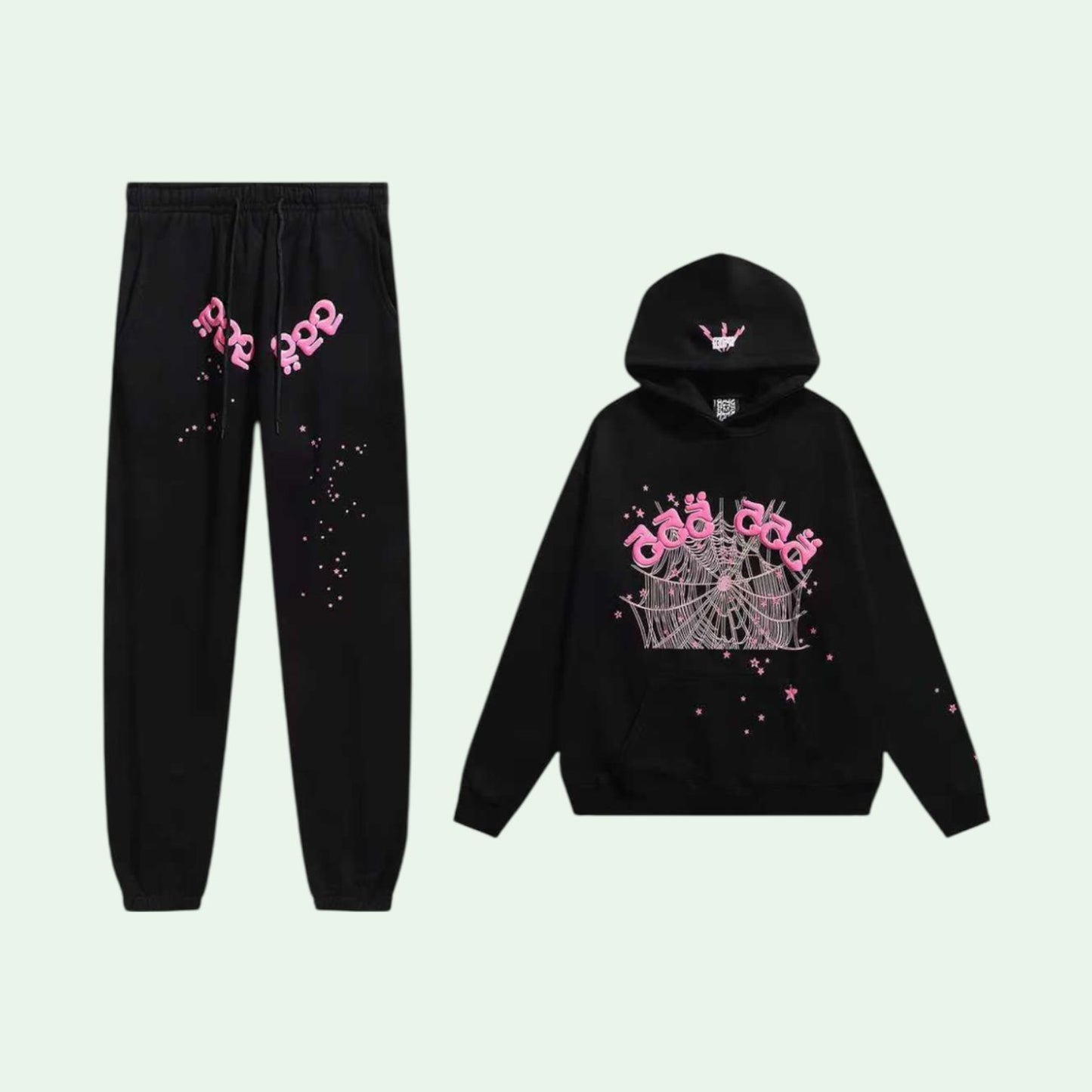 SP5DER 555 Web "Black/Pink"