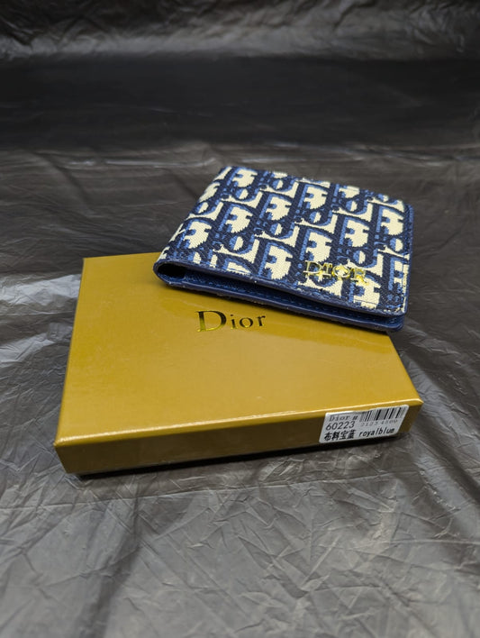 DIOR WALLET ROYALBLUE