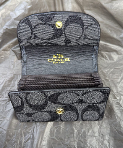 COACH CARDHOLDER BLACK