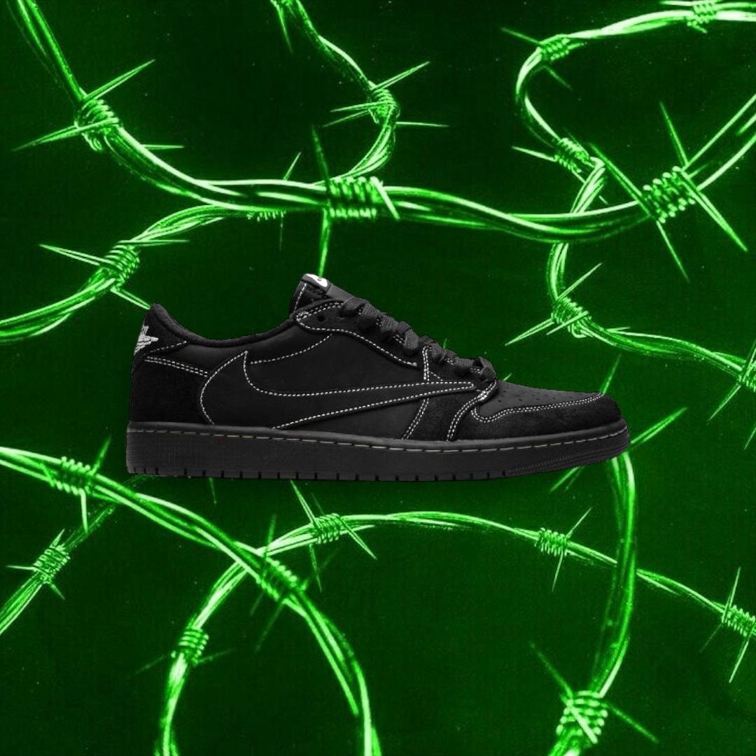 Jordan 1 Travis Scott Black Phantom