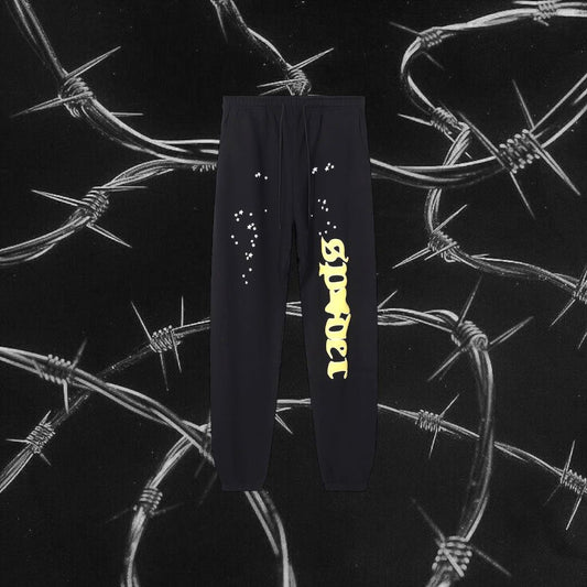 Sp5der Jeffery Sweatpants 'Black'