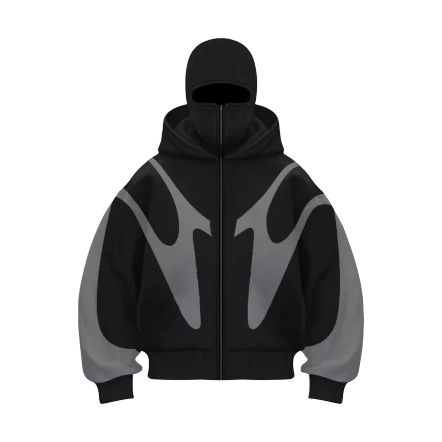 Outlaws balaclava zip up hoodie