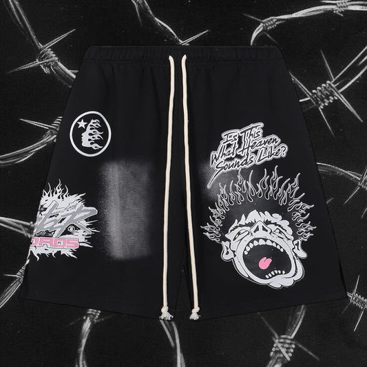 Hellstar-Cotton Shorts