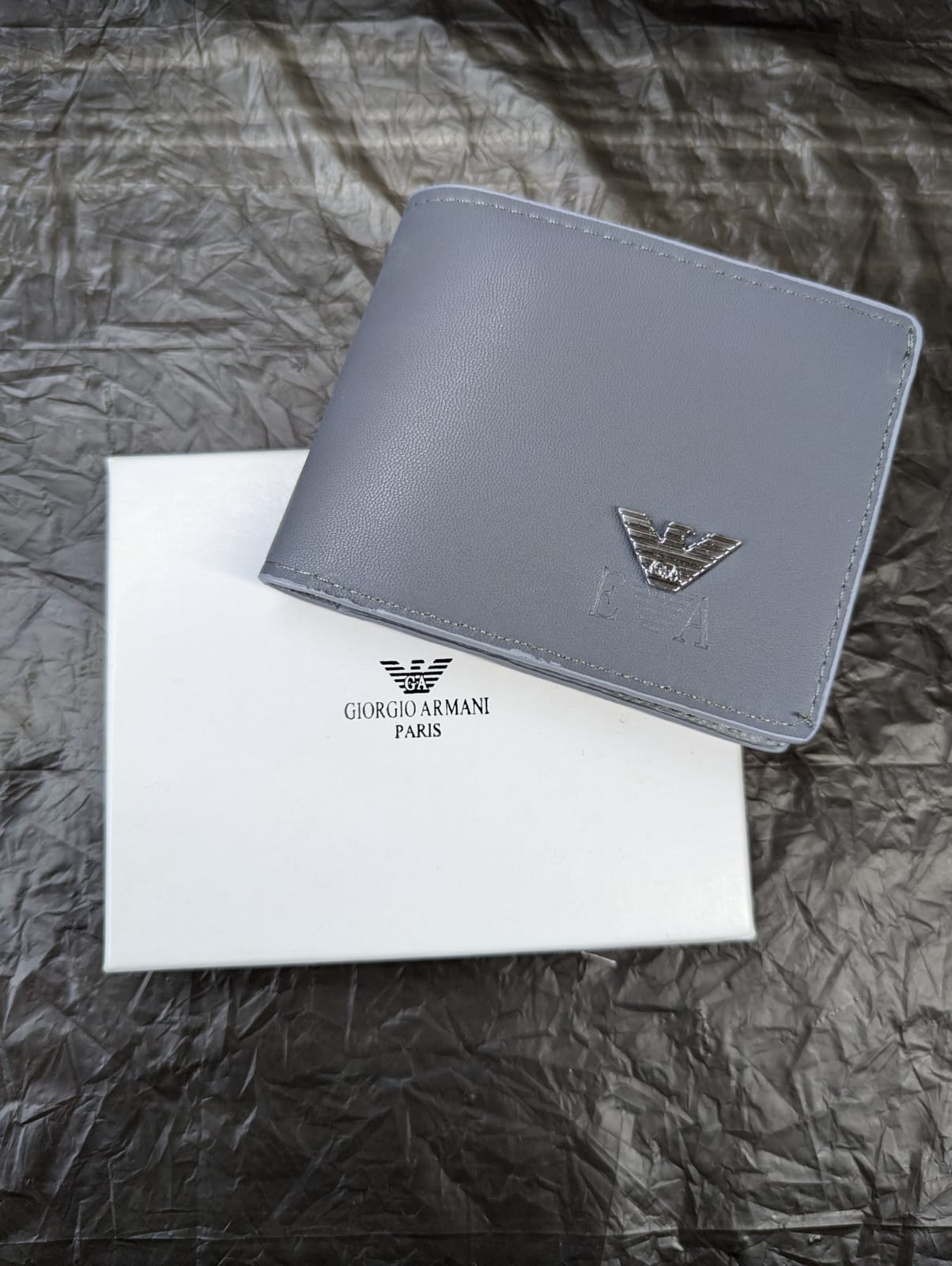 Giorgio Armani WALLET DARK GREY