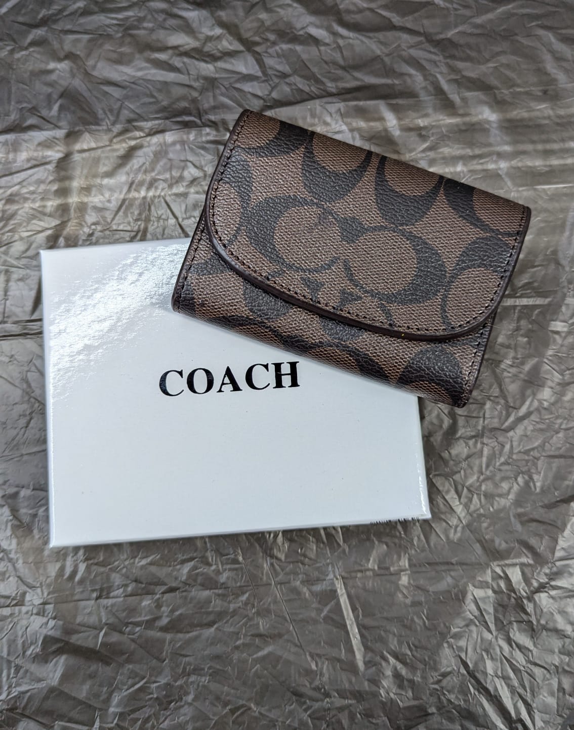 COACH CARDHOLDER COFFEE